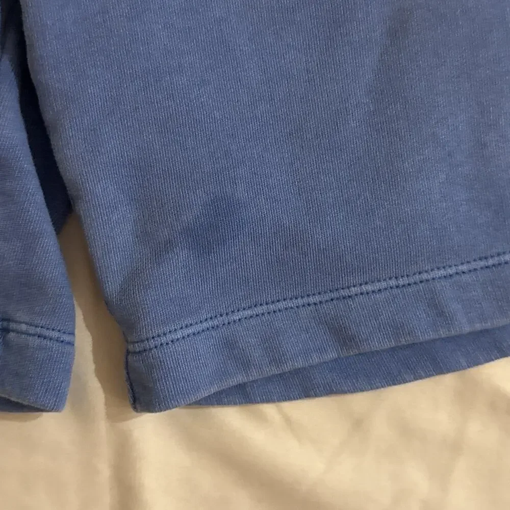 GUC Vineyard Vines Boys L Blue Sun-Washed Knit Jetty Shorts Cotton Blend